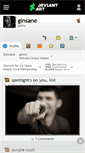 Mobile Screenshot of ginsane.deviantart.com