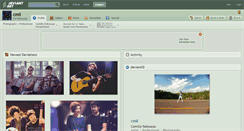 Desktop Screenshot of cmil.deviantart.com