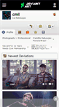 Mobile Screenshot of cmil.deviantart.com