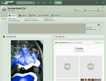 Tablet Screenshot of no-one-here124.deviantart.com