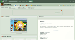 Desktop Screenshot of booyakashin.deviantart.com