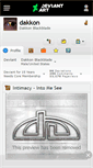 Mobile Screenshot of dakkon.deviantart.com
