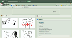 Desktop Screenshot of nemjambi.deviantart.com