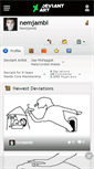 Mobile Screenshot of nemjambi.deviantart.com