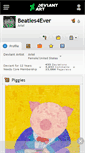 Mobile Screenshot of beatles4ever.deviantart.com