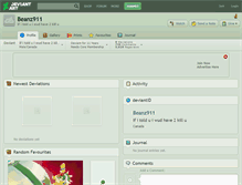 Tablet Screenshot of beanz911.deviantart.com