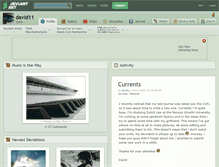 Tablet Screenshot of david11.deviantart.com
