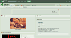Desktop Screenshot of endymon.deviantart.com