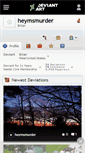 Mobile Screenshot of heymsmurder.deviantart.com