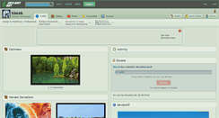 Desktop Screenshot of klocek.deviantart.com