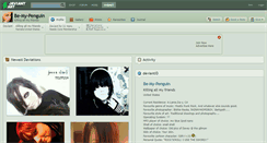 Desktop Screenshot of be-my-penguin.deviantart.com