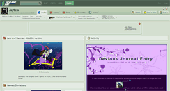 Desktop Screenshot of jaytess.deviantart.com