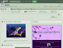 Tablet Screenshot of jaytess.deviantart.com