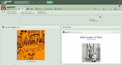 Desktop Screenshot of nomo351.deviantart.com