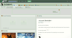 Desktop Screenshot of howlingmoon2.deviantart.com