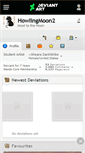 Mobile Screenshot of howlingmoon2.deviantart.com