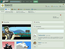 Tablet Screenshot of dreamz101.deviantart.com