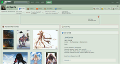 Desktop Screenshot of javigarcia.deviantart.com