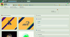 Desktop Screenshot of cyrilz.deviantart.com