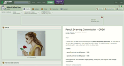 Desktop Screenshot of miss-catherine.deviantart.com