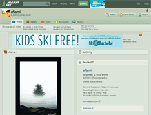 Tablet Screenshot of aflami.deviantart.com