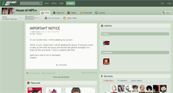 Desktop Screenshot of house-of-nips.deviantart.com