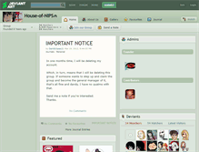 Tablet Screenshot of house-of-nips.deviantart.com