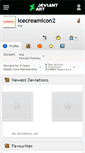Mobile Screenshot of icecreamicon2.deviantart.com