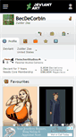 Mobile Screenshot of becdecorbin.deviantart.com