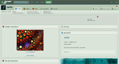 Desktop Screenshot of jaedle.deviantart.com