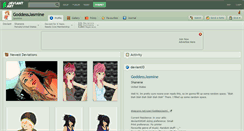 Desktop Screenshot of goddessjasmine.deviantart.com