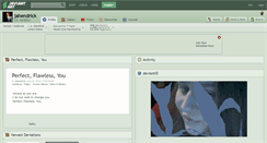 Desktop Screenshot of jahendrick.deviantart.com