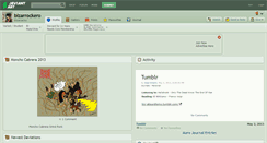 Desktop Screenshot of bizarrockero.deviantart.com