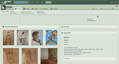 Desktop Screenshot of ds666.deviantart.com