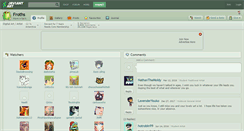 Desktop Screenshot of froths.deviantart.com
