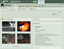 Tablet Screenshot of dotmaster.deviantart.com