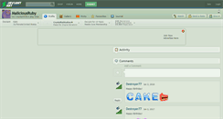Desktop Screenshot of maliciousruby.deviantart.com