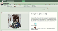 Desktop Screenshot of hanafujibika.deviantart.com