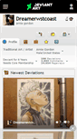 Mobile Screenshot of dreamerwstcoast.deviantart.com