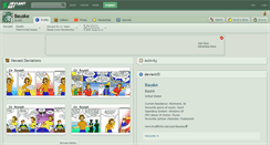 Desktop Screenshot of bauske.deviantart.com