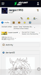 Mobile Screenshot of jargon1993.deviantart.com