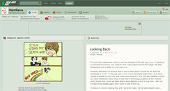 Desktop Screenshot of harnikawa.deviantart.com