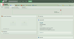 Desktop Screenshot of fayelli.deviantart.com