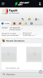 Mobile Screenshot of fayelli.deviantart.com