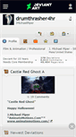 Mobile Screenshot of drumthrasher4hr.deviantart.com