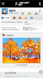 Mobile Screenshot of egriz.deviantart.com