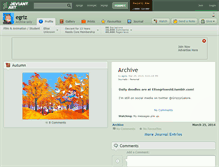 Tablet Screenshot of egriz.deviantart.com