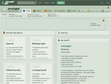 Tablet Screenshot of ennyhgiet.deviantart.com