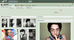 Desktop Screenshot of nunetts.deviantart.com