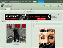 Tablet Screenshot of annettebiirkinn.deviantart.com